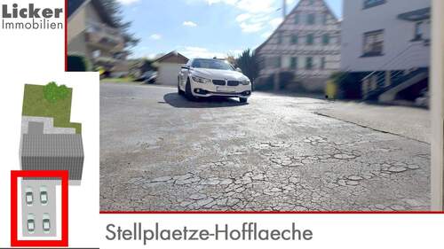 Stellplaetze-Hofflaeche - Einfamilienhaus mit 90,00 m² in Auenwald zum Kaufen