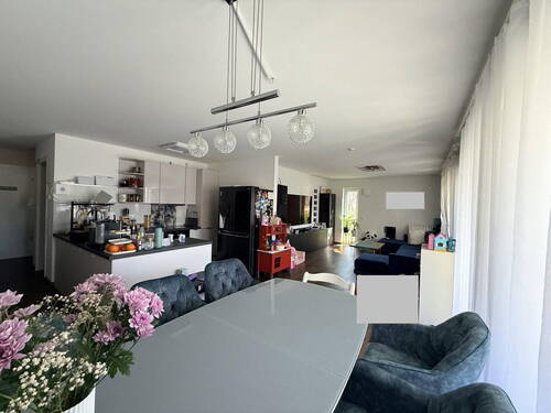 Wohnzimmer - Etagenwohnung mit 115,00 m&sup2; in Hanau zum Kaufen