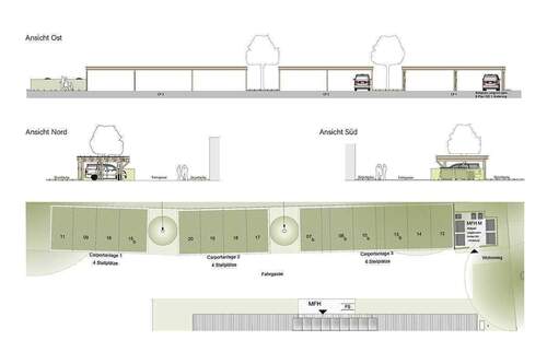 Carportanlage - 