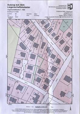 Lageplan-Flur 903 und 901 - 4 Zimmer Einfamilienhaus zum Kaufen in Wedel