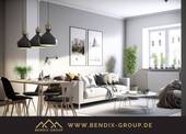 Wohnbeispiel - Denkmalperle: 3-Zi-Wohnung im Grünen mit Balkon I Modern & hochwertig ausgestattet I Südvorstadt