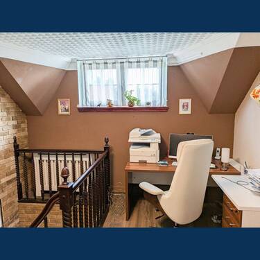 Arbeitszimmer im Dachgeschoss - 