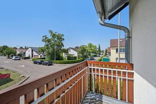 Blick vom Balkon - 