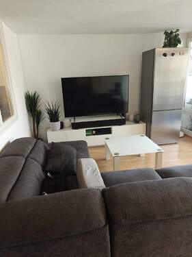 Wohnbereich - 2 Zimmer Etagenwohnung zur Miete in Ludwigsburg