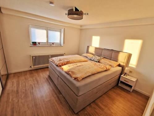 Gemütliches Schlafzimmer - Etagenwohnung mit 62,80 m&sup2; in Murr zum Kaufen
