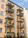 Rückfassade - Etagenwohnung mit 63,40 m&sup2; in Leipzig zum Kaufen
