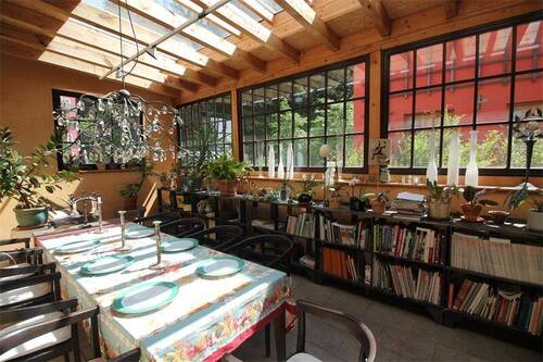 Toskanischer Bewirtungsraum - Grossartiges Wohnen in bester ruhiger grüner Lage von Dresden, seltene Loftwohnung im eigenen Home