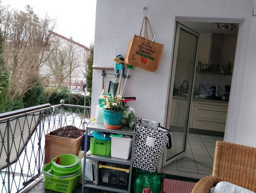 Balkonview der Küche - 