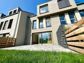Reihenhaus Gartenansicht - 5 Zimmer Reihenmittelhaus zum Kaufen in Leipzig