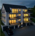 Ansicht Frontseite - 3 Zimmer Etagenwohnung zum Kaufen in Rudersberg