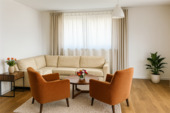 Wohnzimmer - Etagenwohnung mit 83,40 m² in Rudersberg zum Kaufen