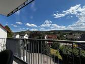 Blick vom Balkon - 