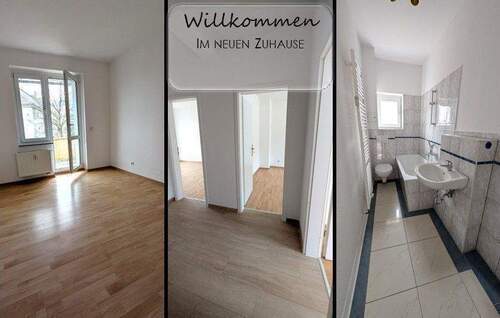 Wohnung - Wäre das was? Hübsche Zwei-Zimmer-Wohnung mit Balkon