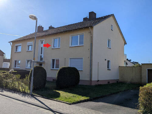 Straßenansicht - Etagenwohnung mit 61,70 m&sup2; in Korbach zum Kaufen