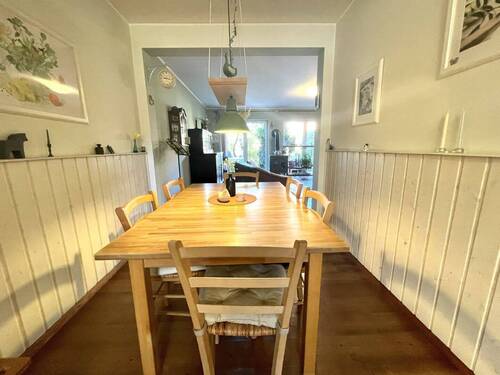 Blick in die offene Küche - 
