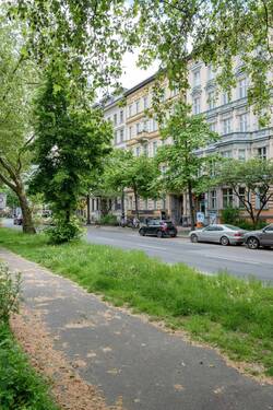 Blick in die Straße - 