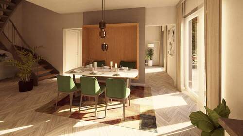 Ansicht Esszimmer - 5 Zimmer Einfamilienhaus in Daleiden