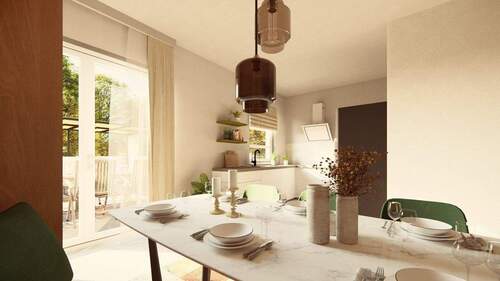 Ansicht Esszimmer/Küche - Einfamilienhaus mit 155,00 m² in Daleiden zum Kaufen