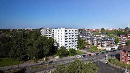 Außenansicht - Etagenwohnung mit 34,60 m² in Cuxhaven zur Miete