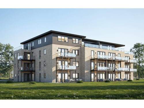 Modernes Wohnen - Visualisierung - Etagenwohnung mit 96,00 m&sup2; in Boostedt zum Kaufen