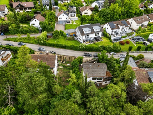 Luftaufnahme Wohngebiet - Grundstück zum Kaufen in Grafenau