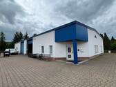 Ansicht - Gewerbeobjekt Halle mit Bürotrakt in Sondershausen