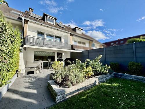 Gartenansicht - 4 Zimmer Reihenmittelhaus in Bad Oeynhausen