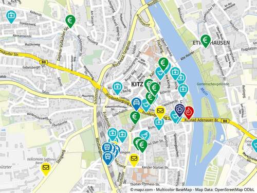 Geolyzer Kartenausschnitt - 