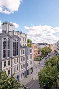 Blick in die Straße - 