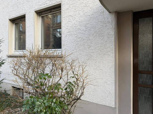 Hausfront Wohnimmer Fenster - 
