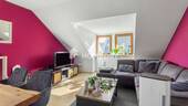 Wohnzimmer 1 - Etagenwohnung mit 61,10 m&sup2; in Kreuzwertheim zum Kaufen