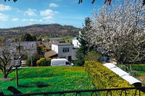 Balkonausblick auf Themar - 