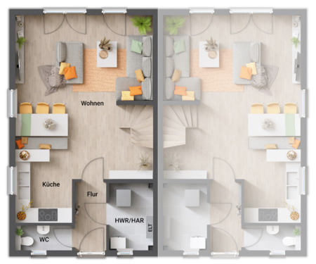 Doppelhaus Mainz 128 - 