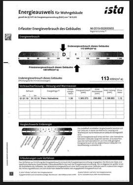 Energieausweis - 