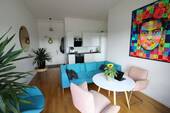 Wohnzimmer - Etagenwohnung mit 59,60 m² in Berlin zum Kaufen