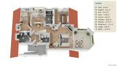 Grundriss Wohnung - 