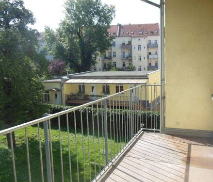 Balkon Referenzbild - 3 Zimmer Etagenwohnung zur Miete in Leipzig