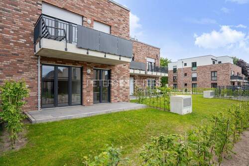 EG Wohnung mit Garten - + Moderne 2-Zimmer-Wohnung im Neubau in Hasloh +