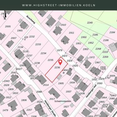 Flurkarte - Grundstück zum Kaufen in Odenthal