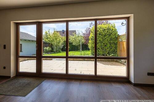 Blick aus dem Wohnzimmer - 