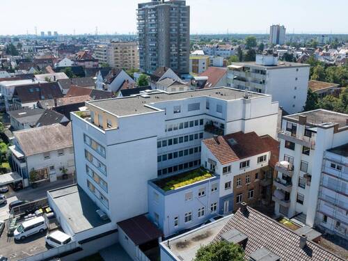 Luftbild - Gewerbeobjekt (Büro, Produktion, Verkauf) in Viernheim zum Kaufen