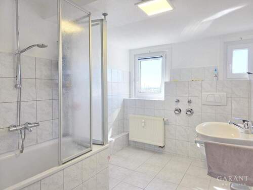 Badezimmer - Etagenwohnung mit 51,00 m&sup2; in Wäschenbeuren zum Kaufen
