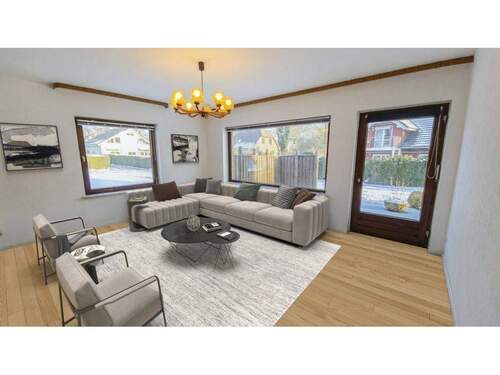 Wohnzimmer - Digitales Staging - 