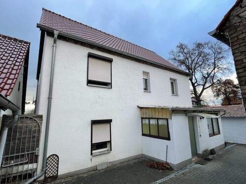 Hinteransicht Wohnhaus, von links - 