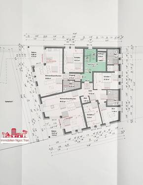 NEUBAU MIT 18 WOHNUNGEN IN PERL - 2 Zimmer Etagenwohnung zum Kaufen in Perl