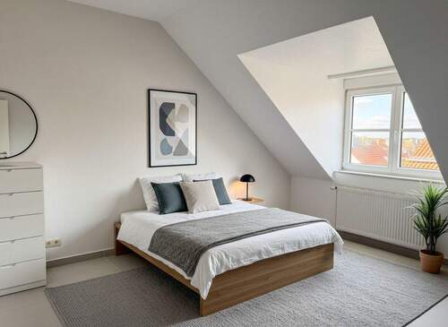 Beispiel Möblierung Ansicht 2Schlafzimmer - 