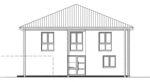 Ansicht Nord-Ost - 3 Zimmer Etagenwohnung in Delmenhorst