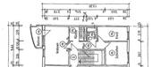 Grundriss - Etagenwohnung mit 61,60 m&sup2; in Weimar zur Miete