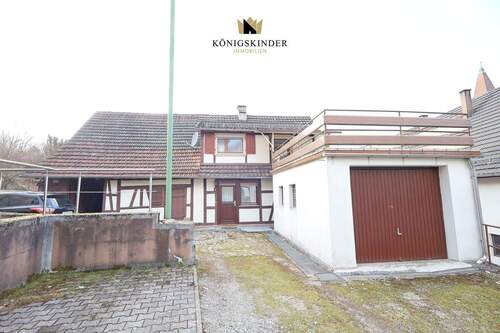 Haus und Garage auf einen Blick - 
