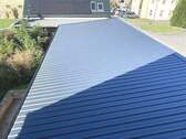 neues Dach der Garagen - 